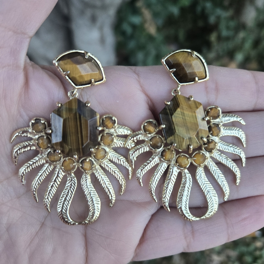 Kendra Scott Rare Vintage Fallon Earrings